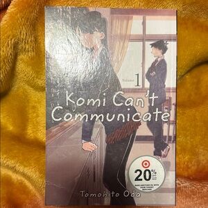 Komi Can't Communicate Volume 1 Manga